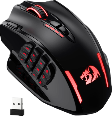 mouse vermelho